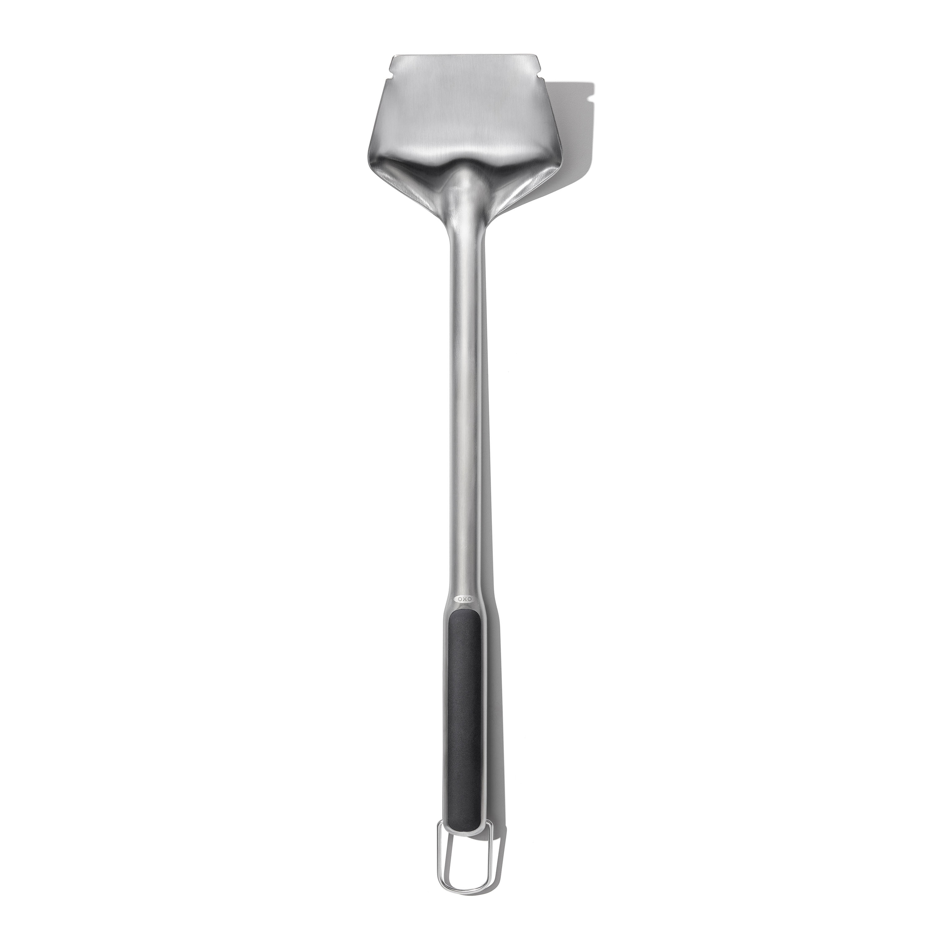 OXO Softworks Grilling Coal Rake with Builtin Grate Lifter
