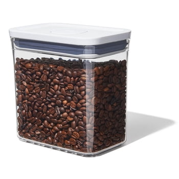OXO POP Container 1.7-Qt Short Rectangle Food Storage Container, White