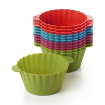 OXO Softworks Silicone Baking Cups, Multicolor