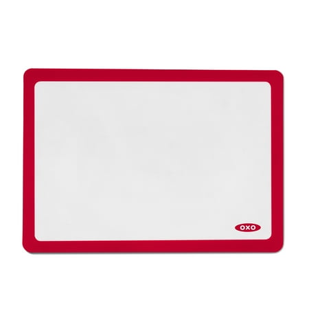 OXO SoftWorks Silicone Baking Mat, 11.5 x 16.5 Inch Non-Stick Reusable Liner for Half-Sheet Pans
