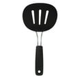 thumbnail image 1 of OXO Softworks Silicone Flexible Kitchen Spatula Pancake Turner, Black, 1 of 7