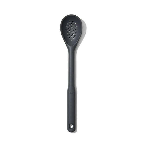 OXO Softworks Silicone Slotted Cooking Spoon, Gray