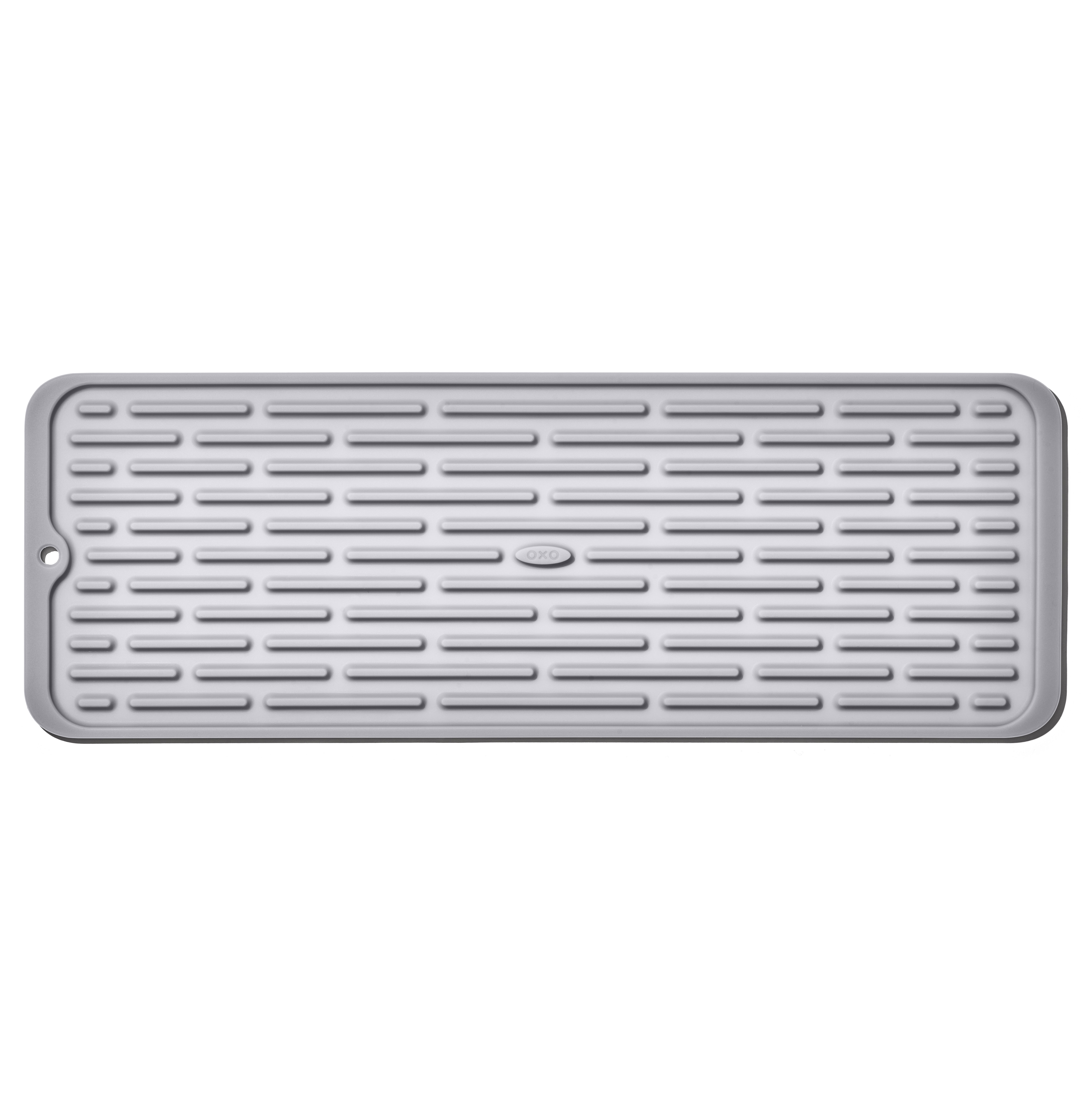 OXO Silicone Wine Glass Drying Mat, 16.6-In x 6-In, Gray