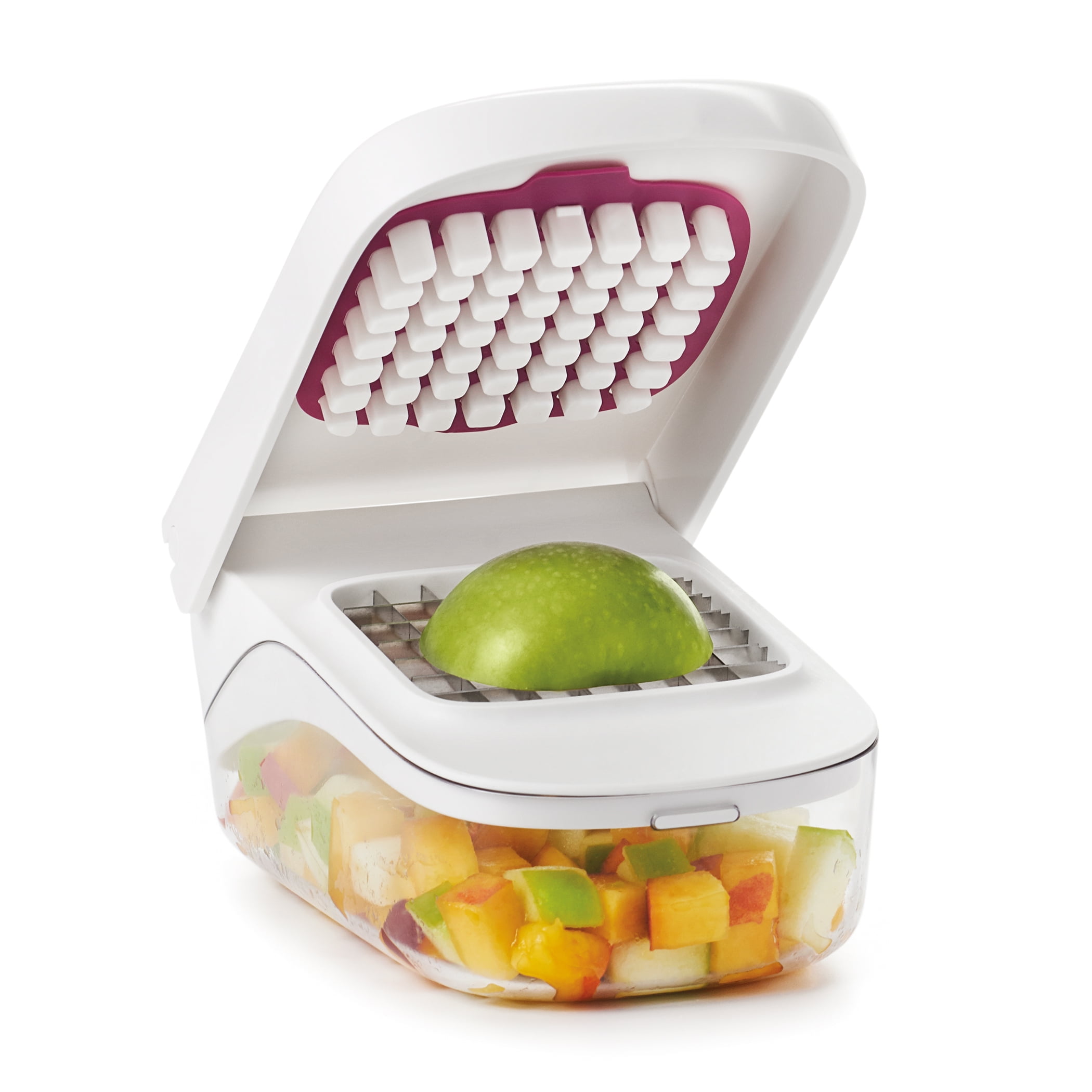 OXO White Stainless Steel Manual Vegetable Chopper