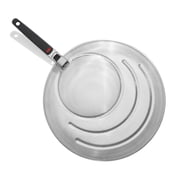 OXO SoftWorks Stainless Steel Splatter Screen with Non-Slip Handle   Fits Pans up to 13-Inch