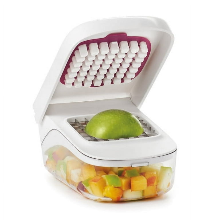 OXO Good Grips Food Vegetable Veggie Chopper w Container Lid Kitchen Tool  Chop