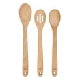 thumbnail interactive-video image 1 of OXO Softworks Wooden 3-Piece Cooking Spoons, 1 of 10