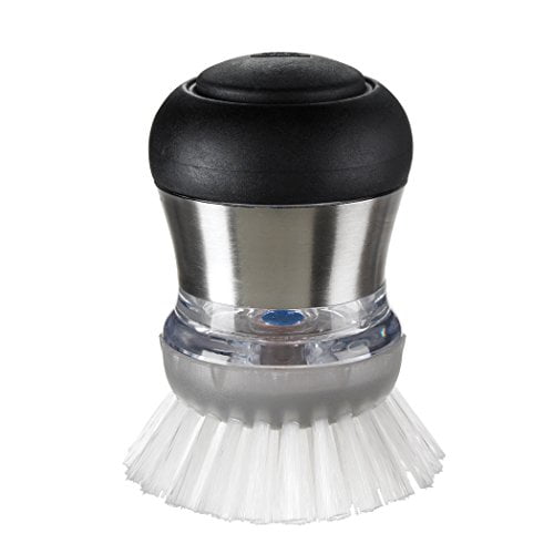OXO Stainless Steel Soap Dispensing Palm Brush