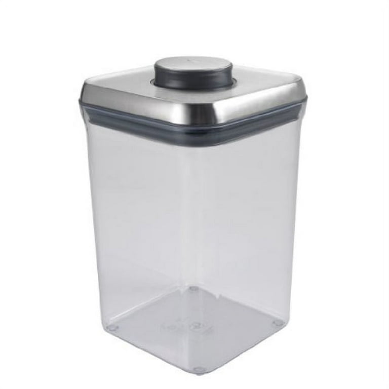 OXO SteeL POP Container - Airtight Food Storage - 4 Qt for Flour