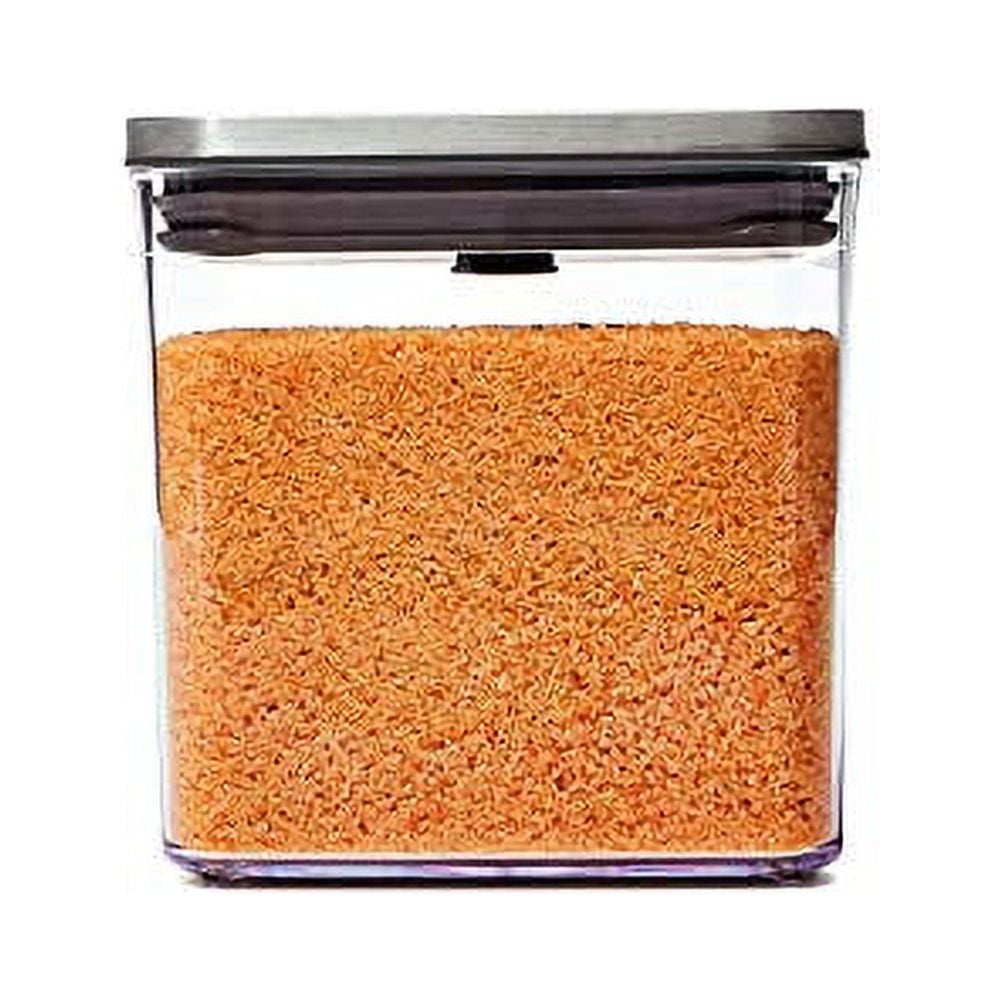  OXO SteeL 2.1 Qt POP Container – Airtight Food Storage – for  Spaghetti and More - Food Savers