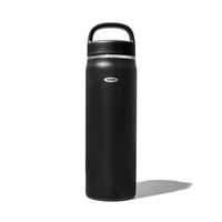 OXO Strive 40oz Insulated Water Bottle with Handled Lid (Onyx)