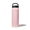 thumbnail interactive-video image 1 of OXO Strive 40 oz. Insulated Water Bottle with Handled Lid - Rose Quartz, 1 of 9