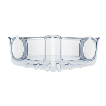 OXO StrongHold Suction Corner Basket for Bathtub & Shower Storage
