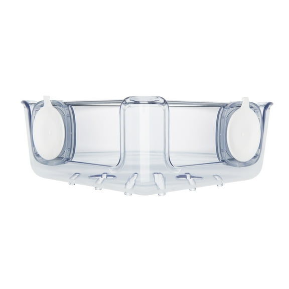 OXO StrongHold Suction Corner Basket for Bathtub & Shower Storage