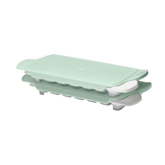 OXO Tot Baby Food Freezer Tray, 2 Pack - Opal, BPA-Free, for Infants 6-12 Months