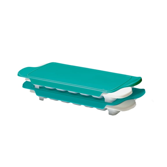 OXO Tot Baby Food Freezer Tray, 2 Pack - Teal, BPA-Free, for Infants 6-12 Months
