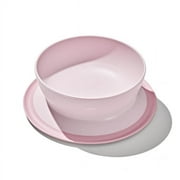 OXO Tot Baby and Toddler Stick and Stay Suction Bowl for 6+ Months - Blossom
