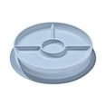 thumbnail image 1 of OXO Tot Baby and Toddler Stick and Stay Suction Divided Plate for 6+ Months - Dusk, 1 of 7