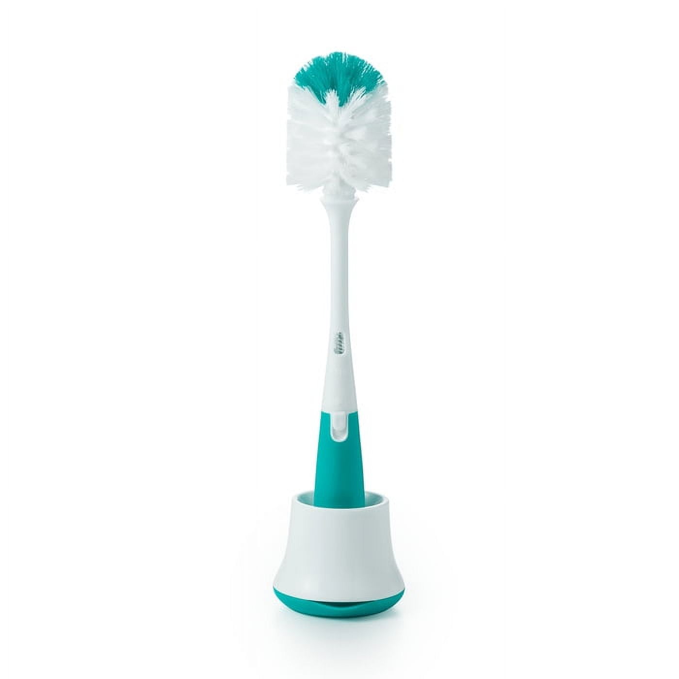 OXO Tot Bottle Brush With Bristled Cleaner Stand Teal Walmart