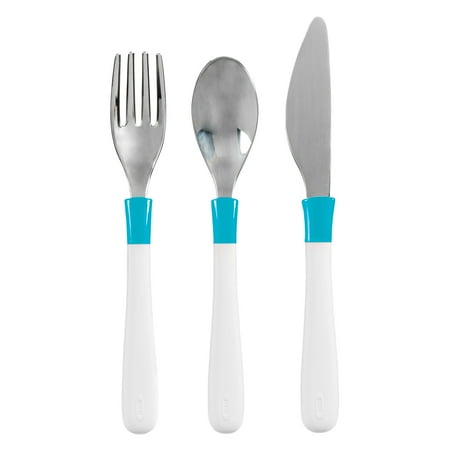 OXO Tot Cutlery Set for Big Kids - Aqua