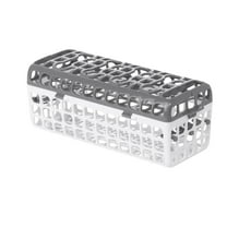 OXO Tot Dishwasher Basket, Gray, Baby Bottle Parts Holder, 1 ct