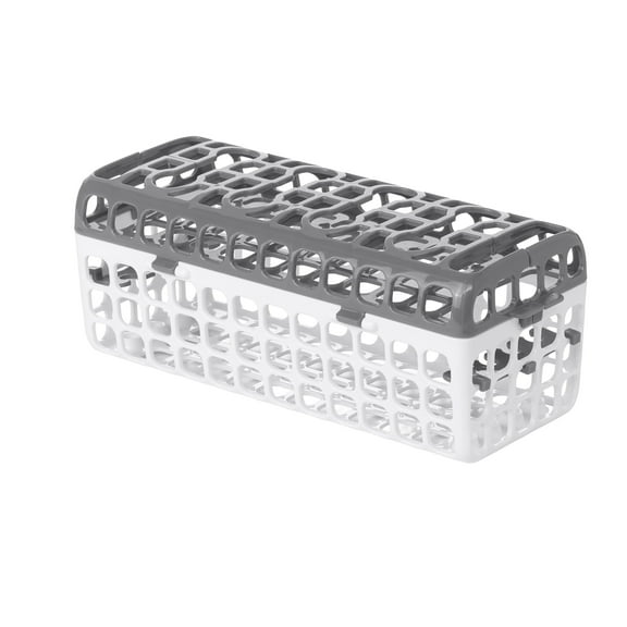 OXO Tot Dishwasher Basket, Gray, Baby Bottle Parts Holder, 1 ct