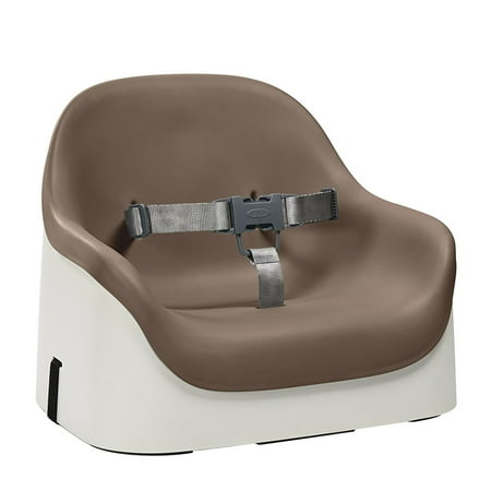 OXO Tot Nest Booster Seat with Straps, Taupe, for Toddlers Ages 1-3 Years