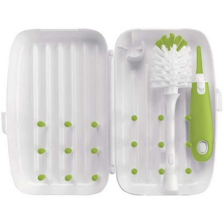 OXO Tot On-the-Go Drying Rack with Bottle Brush - Green 6230700