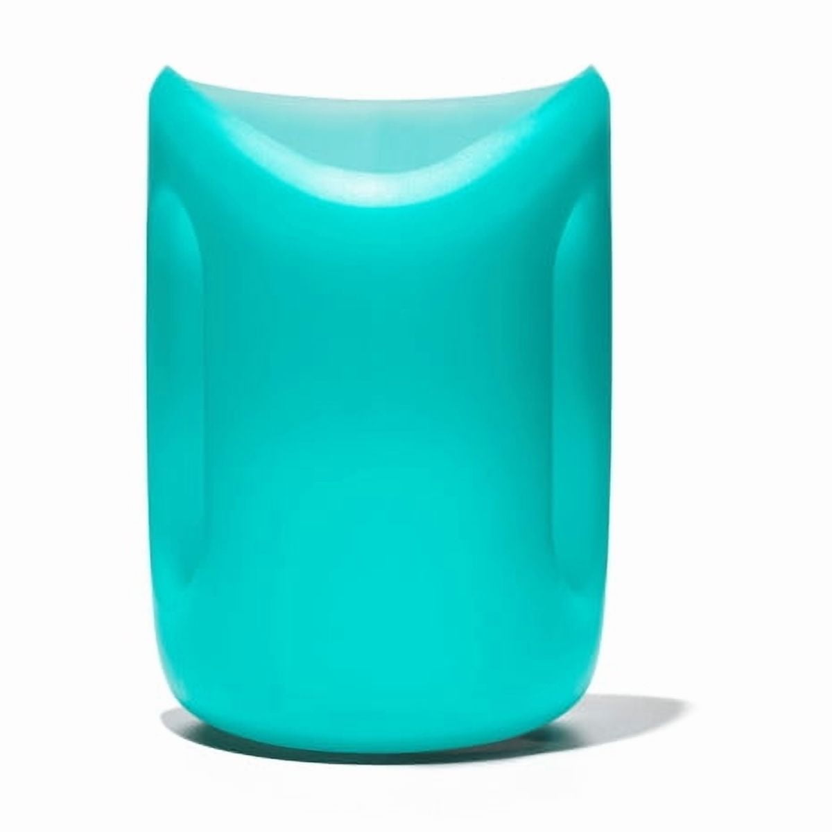OXO Tot Plastic Shampoo Rinser and Bath Toy Storage Cup, Teal