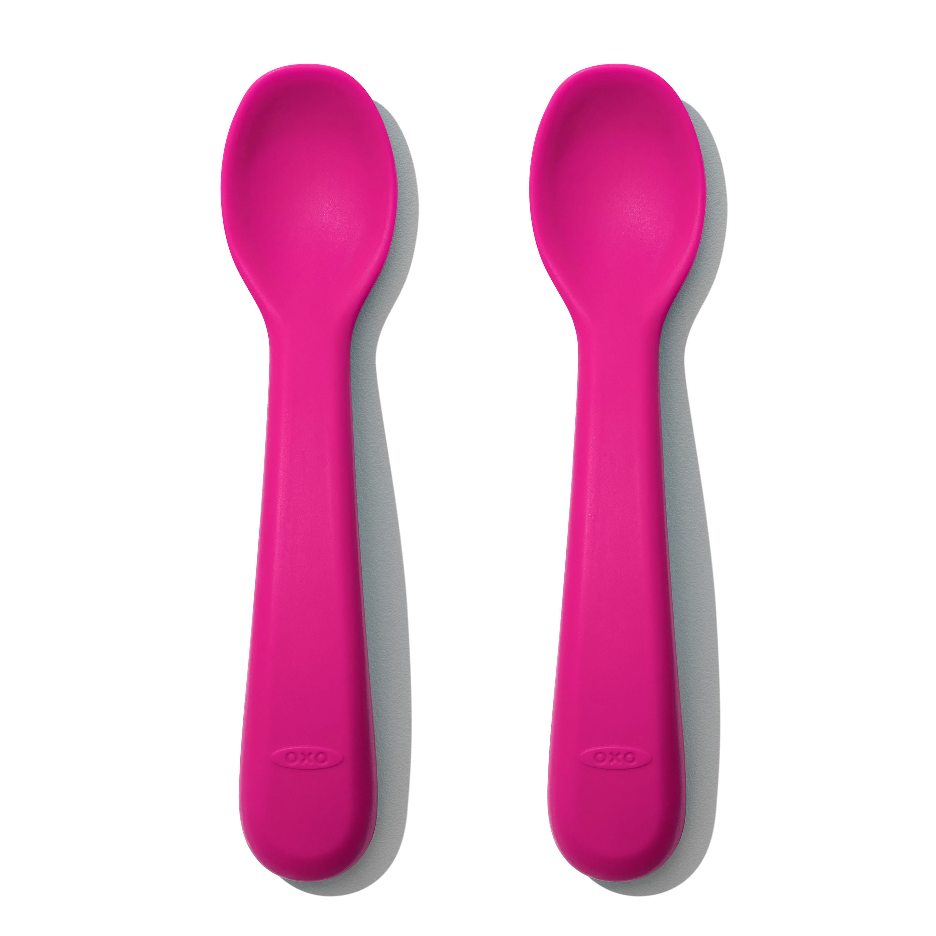 Gentle Silicone Spoons, 2pk