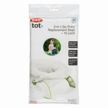 OXO Tot Go Potty Replacement Bags - 10 Pack