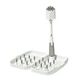 thumbnail image 1 of OXO Tot Portable Drying Rack with Bottle Brush, Gray, 1 Count, 1 of 9