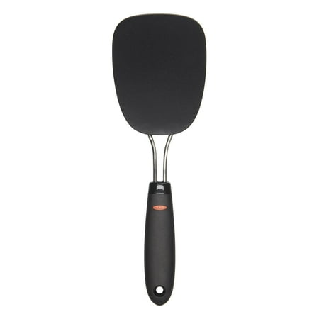 OXO SoftWorks Large Black Nylon Flexible Turner Spatula