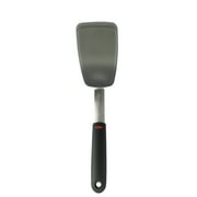 OXO SoftWorks Silicone Flexible Turner, Heat-Resistant, Non-Stick Safe, Black