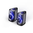 thumbnail image 1 of OXS Thunder Duo Gaming Speaker with Dolby Atmos, 3.1.2ch, Studio-Grade HI-FI Audio, Dynamic RGB, Multi EQ Modes, APP Customization, HDMI 2.1, USB-C, Bluetooth, for PCs and Gaming Consoles, 1 of 8