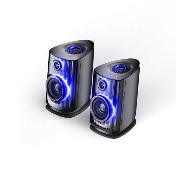 OXS Thunder Duo Gaming Speaker with Dolby Atmos, 3.1.2ch, Studio-Grade HI-FI Audio, Dynamic RGB, Multi EQ Modes, APP Customization, HDMI 2.1, USB-C, Bluetooth, for PCs and Gaming Consoles
