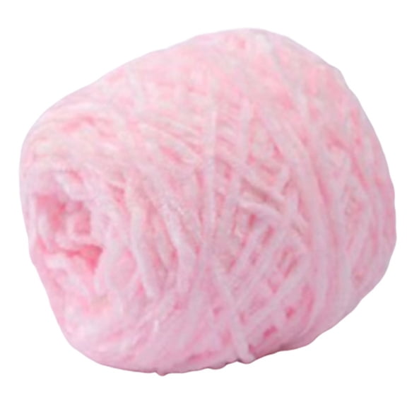 OXUIEW Soft Gold Velvet Knitting Yarn Diy Shawl Scarf Crochet Thread, Woollen Yarn for Hand Knitting, One Size, 1Pc, Color C