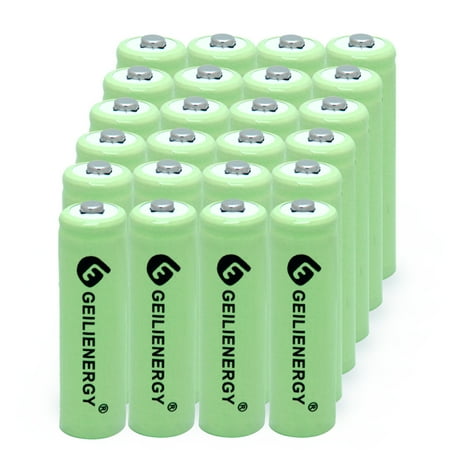 OXWINOU 1.2V AA Rechargeable Battery 24PCS Ni-MH Double a Battery