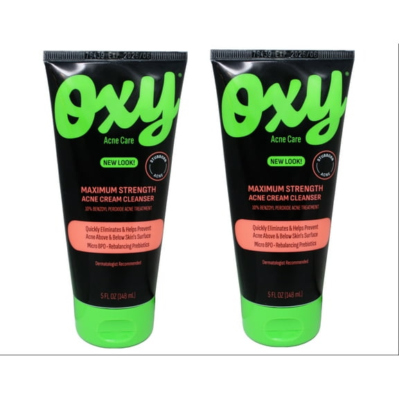 OXY Acne Cleanser Maximum Strength 5 oz (Pack of 2)