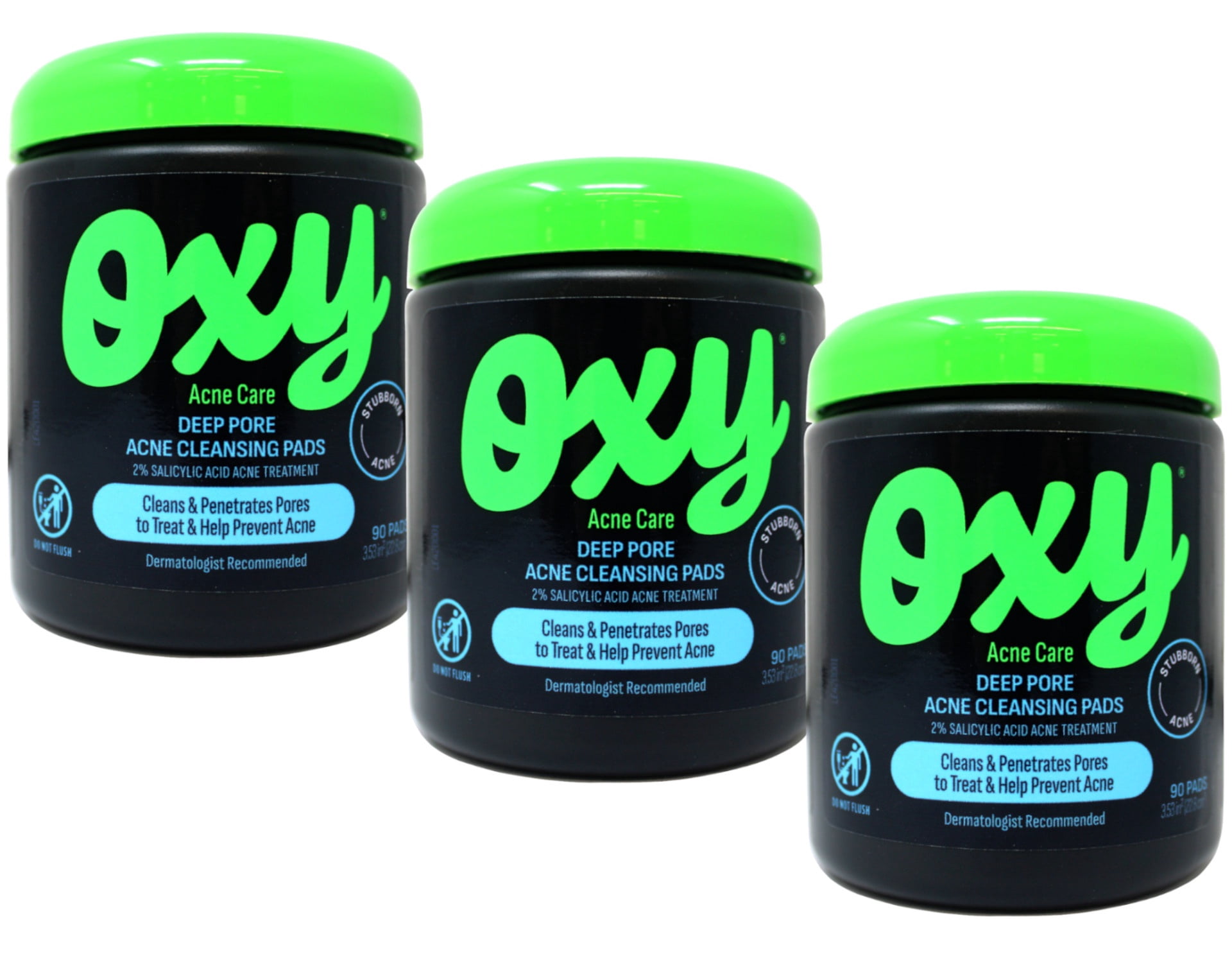 OXY Medicated Acne Cleanser Treatment - Daily Defense with Maximum