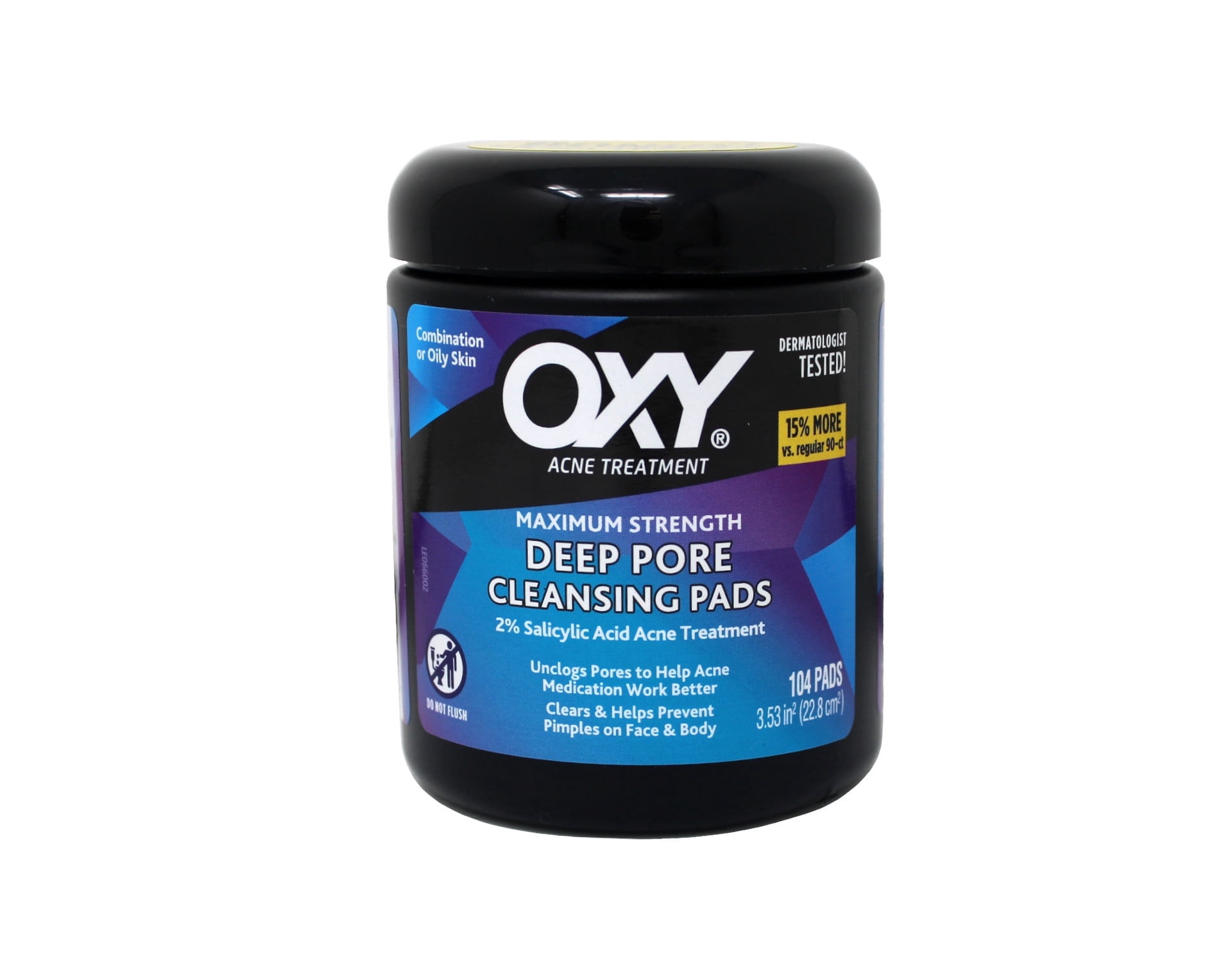 BcTlyInc OXY Deep Pore Cleansing Pads, Salicylic Acid Acne