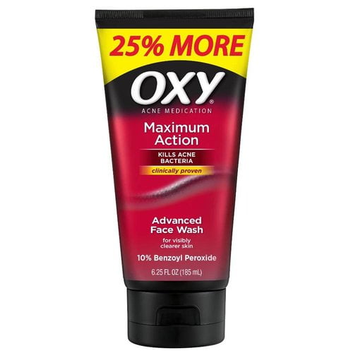 OXY Maximum Advanced Face Wash Bonus, 6.25 Fl. Oz.