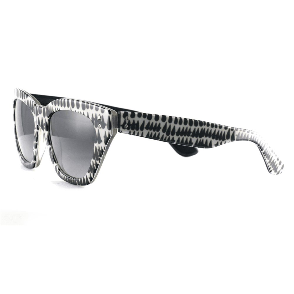 OXYDO Womens Sunglasses OX1085 FB White Drops 51 18 145  display picture 3