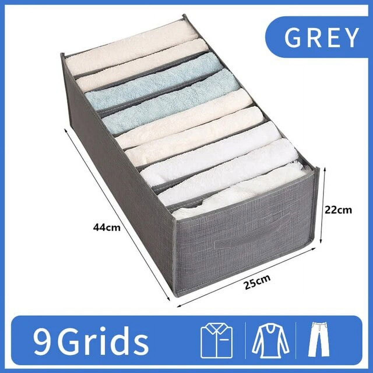 OYDWEI Efficient Large and Adjustable - OYDWEI Efficient Large Adjustable Foldable Clothes Drawer Organizers Dividers Convenient Space Saving Wardrobe Organization Box Increased Storage Cap 8f776974 F141 4c40 Afe0 3435c2441b75.179737137cd599581e93fe65d0d9ca5c