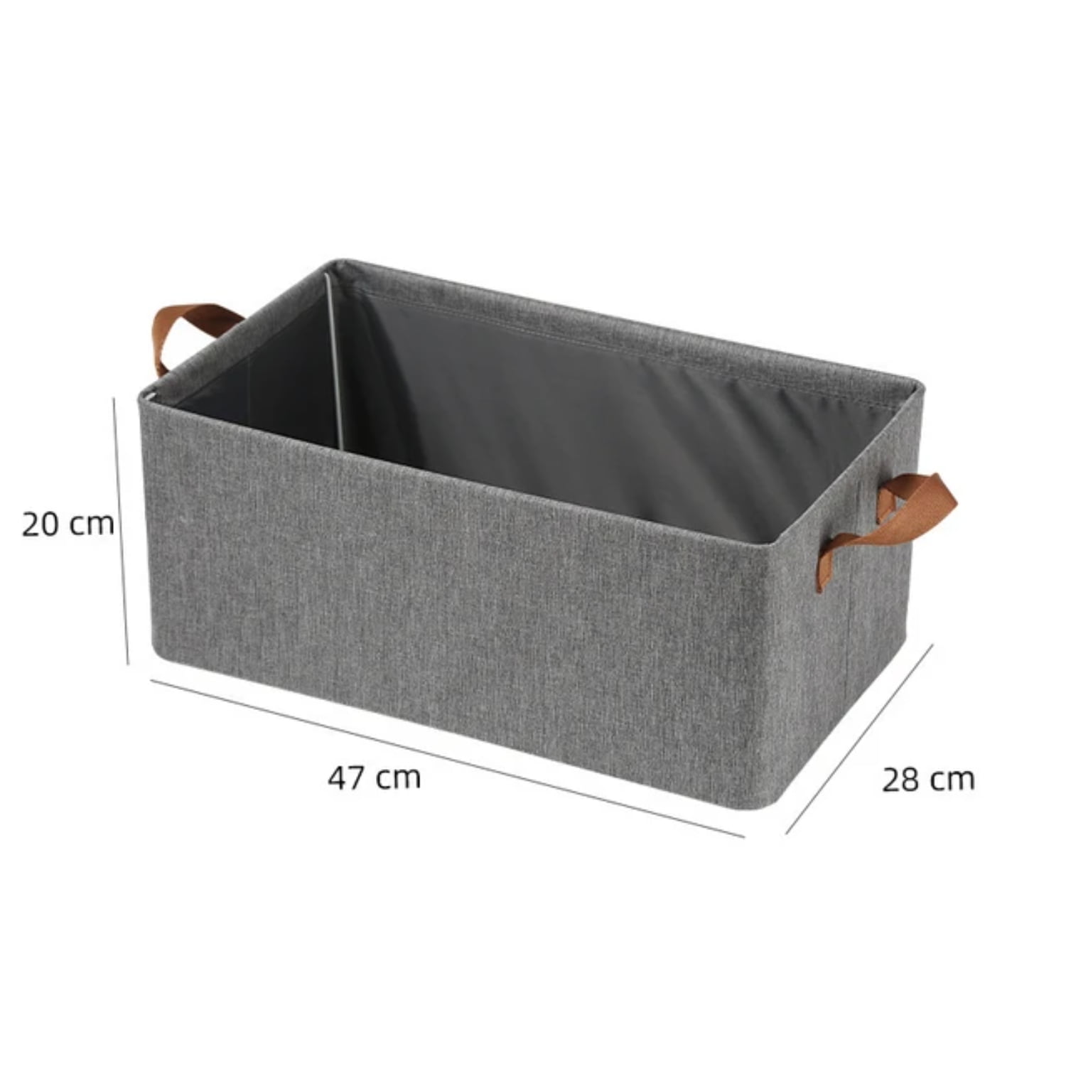 OYDWEI Large Visible Window Clothing Box for Easy Access; Foldable and