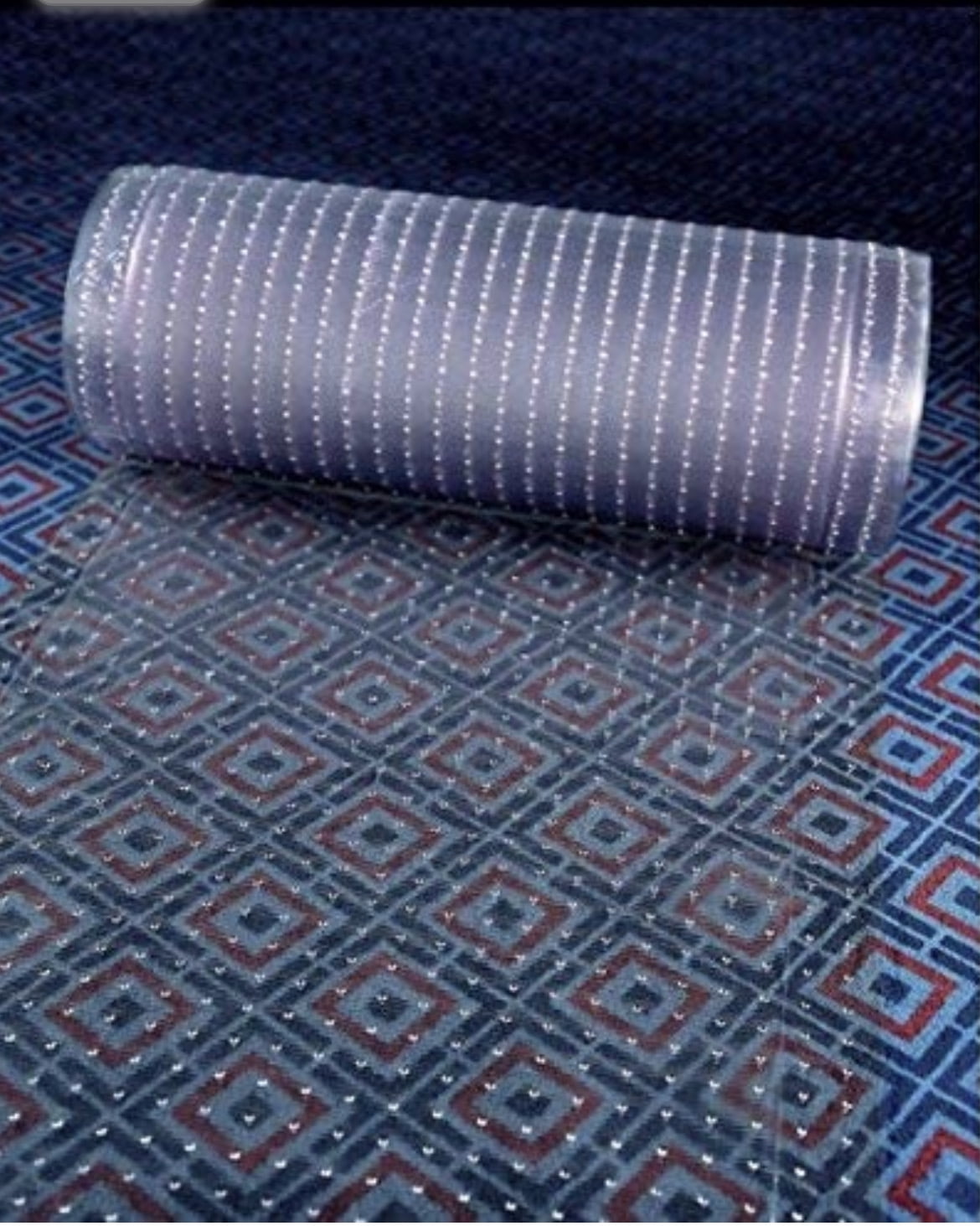 OYE Carpet Protectors Clear 26” x 15FT Plastic Runner Rug Protector Mat ...