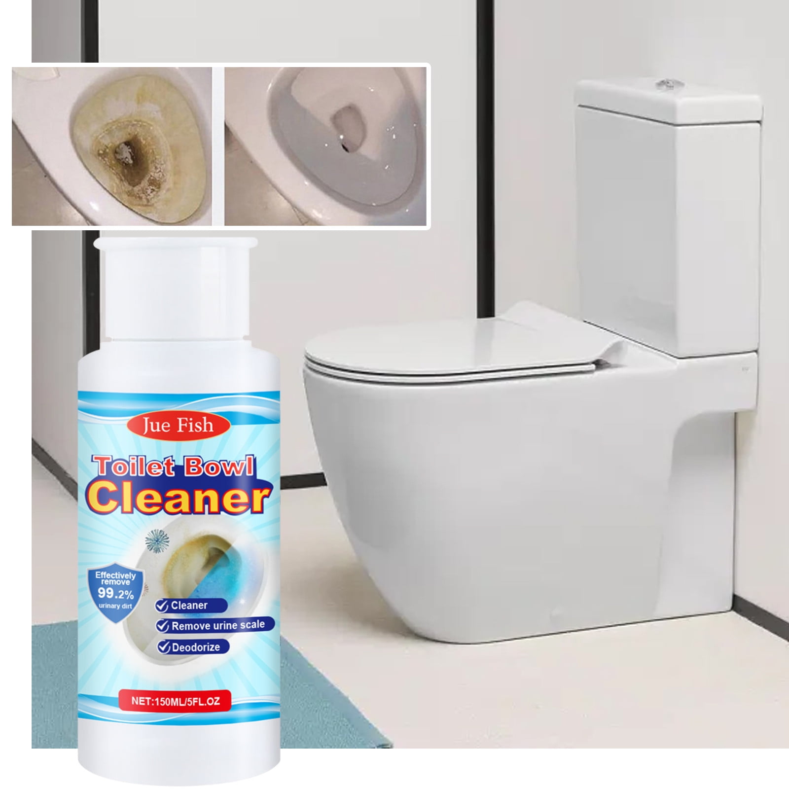 OYIGU 150mL Toilet Bowl Cleaner, Splash Toilet Cleaner, Foam Toilet