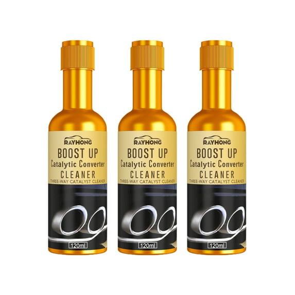 OYIGU 360mL Boost Up Catalytic Converter Cleaner, Catalytic Converter Cleaner for Car, Engine Cleaner Booster Cleaner, Oil Carbon Removal Treatment, Additive for Gasoline and Diesel Car