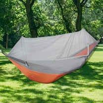 OYIGU Camping Hammock with Mosquito Cover, Mosquito Proof Hanging Bed, Hammocks for Outside with Mosquito Net, Portable Nylon Swing Hammock