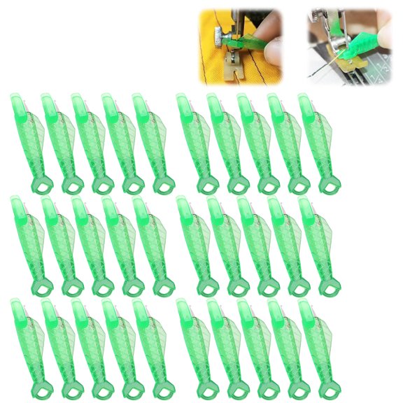 OYIGU Fish Type Sewing Machine Needle Threader, Fish Type Sewing Needle Inserter, DIY Plastic Threader, Sewing Machine Needle Threader Set, Sewing Machine Tool, DIY Sewing Craft